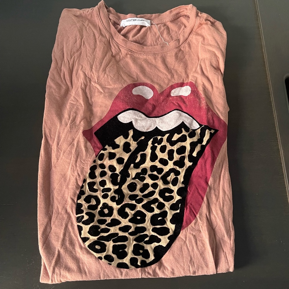 Free people Rolling Stones tee
